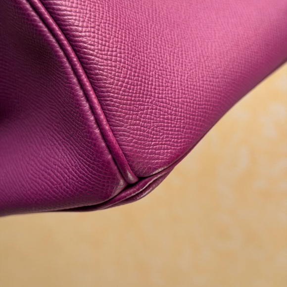 Hermes Birkin 35 Epsom Anemone Bag PHW - Picture 7 of 16